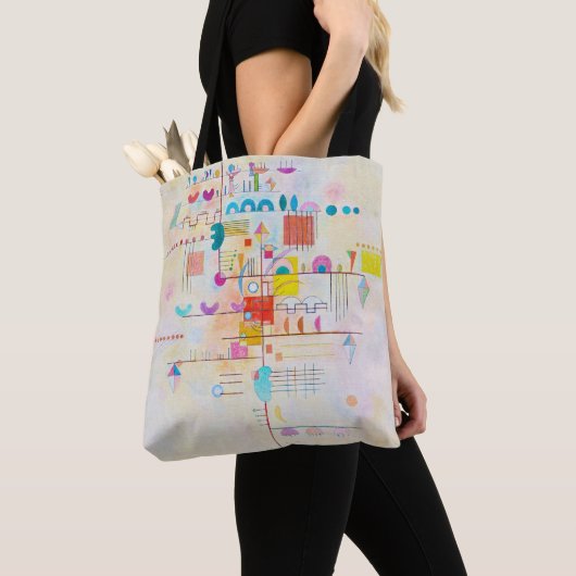 Gentle Accent, Wassily Kandinsky Tote Bag (Dichtbij)