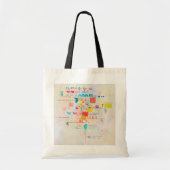 Gentle Accent, Wassily Kandinsky Tote Bag (Voorkant)