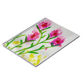 Gentle Blooms – Soft Watercolor Floral Greeting Notitieboek (Linkerzijde)