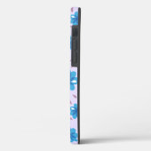 Gentle Blue Flowers Pattern Case-Mate iPhone Case (Achterkant / Links)