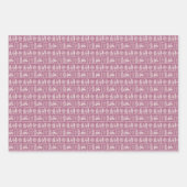 Gentle Botanic Rhythm XL blue green pink florals Inpakpapier Vel (Voorkant 3)