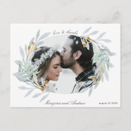 Gentle Botanics | Foto Dankbetuiging Ansichtkaart Briefkaart