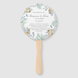 Gentle Botanics | Trouwprogramma Hand Fan Handwaaier