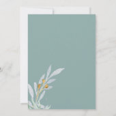 Gentle Botanics Uitnodiging proefdiners (Achterkant)