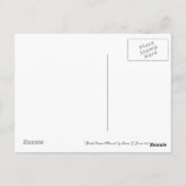 Gentle Breeze mermaid briefkaart van Renee L. Lavo (Achterkant)