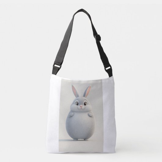 Gentle Bunny Canvas tas (Voorkant)