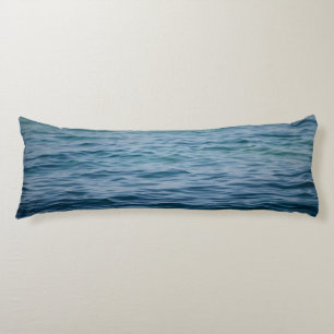 Gentle Caribbean Ocean Ripples #1 #ocean #wall Lichaamskussen