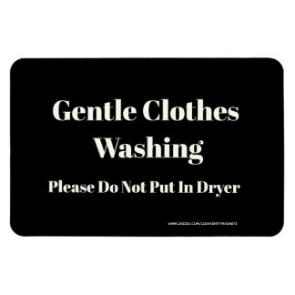 Gentle Clothes Washing - adres website Magneet