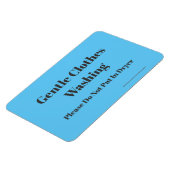 Gentle Clothes Washing - adres website Magneet (Linkerzijde)