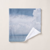 Gentle Cloudy Ocean Breeze 1 Bad Handdoek (Wasdoekje)
