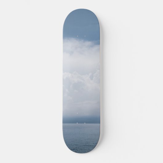 Gentle Cloudy Ocean Breeze 1 Persoonlijk Skateboard (Voorkant)