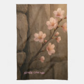 Gentle Courage Kersenbloesem Handdoek (Verticaal)
