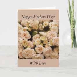 Gentle Cream Rozen Kaart