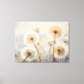Gentle Dandelion Breeze Canvas Afdruk (Voorkant)