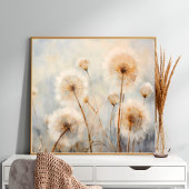 Gentle Dandelion Breeze Canvas Afdruk