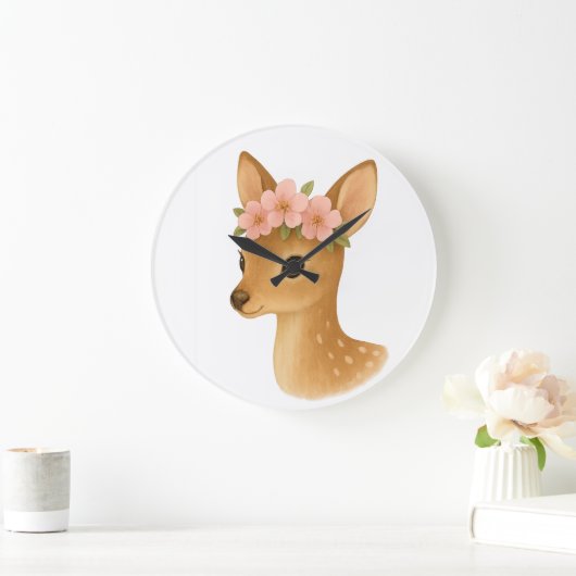 Gentle Deer Magic Grote Klok (Huis)