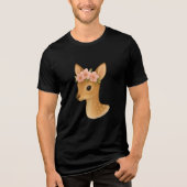 Gentle Deer Magic Tri-Blend Shirt (Voorkant)