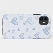 Gentle Elegant Hearts Case-Mate iPhone Case (Achterkant (horizontaal))