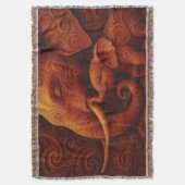 Gentle Elephants Deken (Voorkant Verticaal)