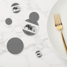 Gentle Giant Elephant foto met hoge sleutel met te Confetti