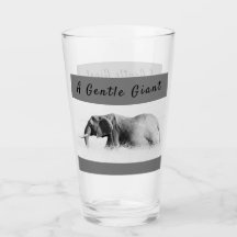 Gentle Giant Elephant foto met hoge sleutel met te