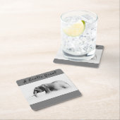 Gentle Giant Elephant foto met hoge sleutel met te Kartonnen Onderzetters (Insitu)