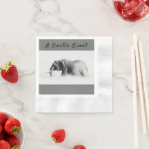 Gentle Giant Elephant foto met hoge sleutel met te