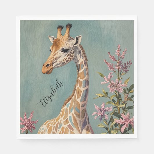 Gentle Giant Gepersonaliseerd Servet (Voorkant)