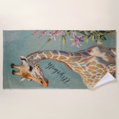 Gentle Giant Gepersonaliseerd Strandlaken (Voorkant)