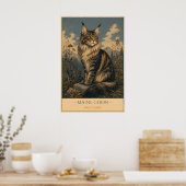 Gentle Giant: Maine Coon Poster (Keuken)