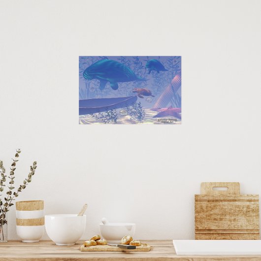 Gentle Giant Poster (Keuken)