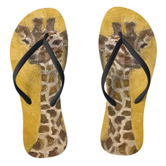 Gentle Giant Summer Trendy Giraffe Design Teenslippers (Voetbed)