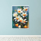 gentle glow Panel L Canvas Afdruk (Insitu (Houten vloer))