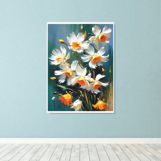 gentle glow Panel L Canvas Afdruk (Insitu (Houten vloer))