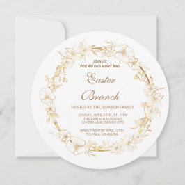 Gentle goudbaars, Spring Ester branch Invitation Kaart