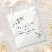 Gentle Greenery Waterverf Leaf & Flower | Goud Bedankzakje (Geknipt)