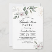 Gentle Greenery Waterverf Leaf & Flower | Goud Kaart (Voorkant)