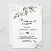 Gentle Greenery Waterverf Leaf & Flower | Goud Kaart (Voorkant)