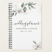 Gentle Greenery Waterverf Leaf & Flower | Goud Planner (Voorkant)