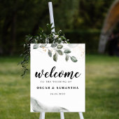 Gentle Greenery Waterverf Leaf | Goudstof | Poster