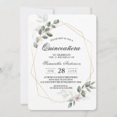 Gentle Greenery Waterverf Leaf Lijst & Flower Kaart (Voorkant)