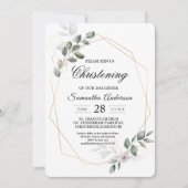 Gentle Greenery Waterverf Leaf Lijst & Flower Kaart (Voorkant)