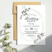 Gentle Greenery Waterverf Leaf Lijst & Flower Kaart