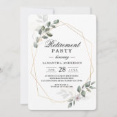 Gentle Greenery Waterverf Leaf Lijst & Flower Kaart (Voorkant)