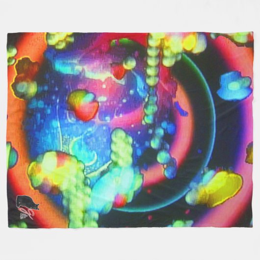 Gentle Gyre Fleece Deken (Voorkant (Horizontaal))