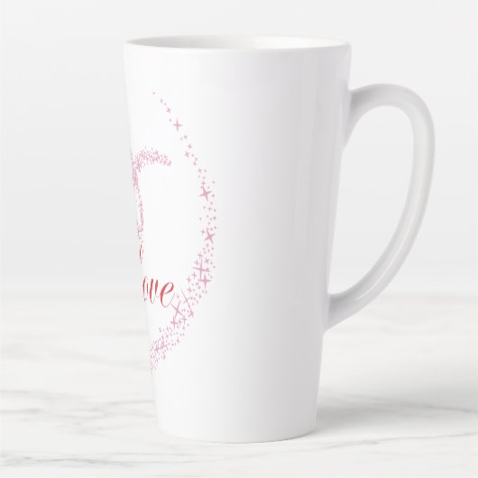 Gentle Heart Latte Mok (Rechts)