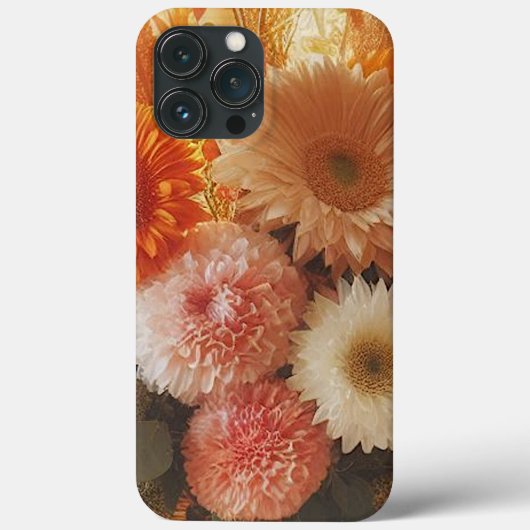 Gentle Herfst Flowers Telefoonhoesje Case-Mate iPhone Case (Achterkant)