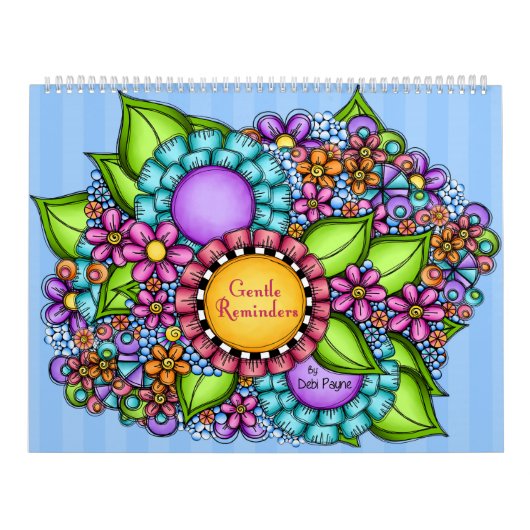 Gentle herinnert zich positief-denkende agenda kalender (Hoes)