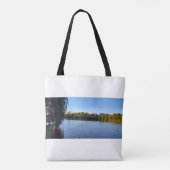 Gentle Lake Tote Bag (Achterkant)