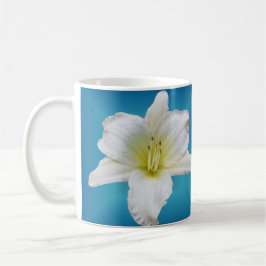 Gentle Lily - Daylily op Blue Koffiemok
